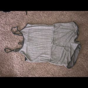 Never worn gray romper